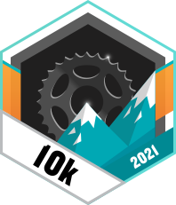 Hoch hinaus beim Radfahren im November