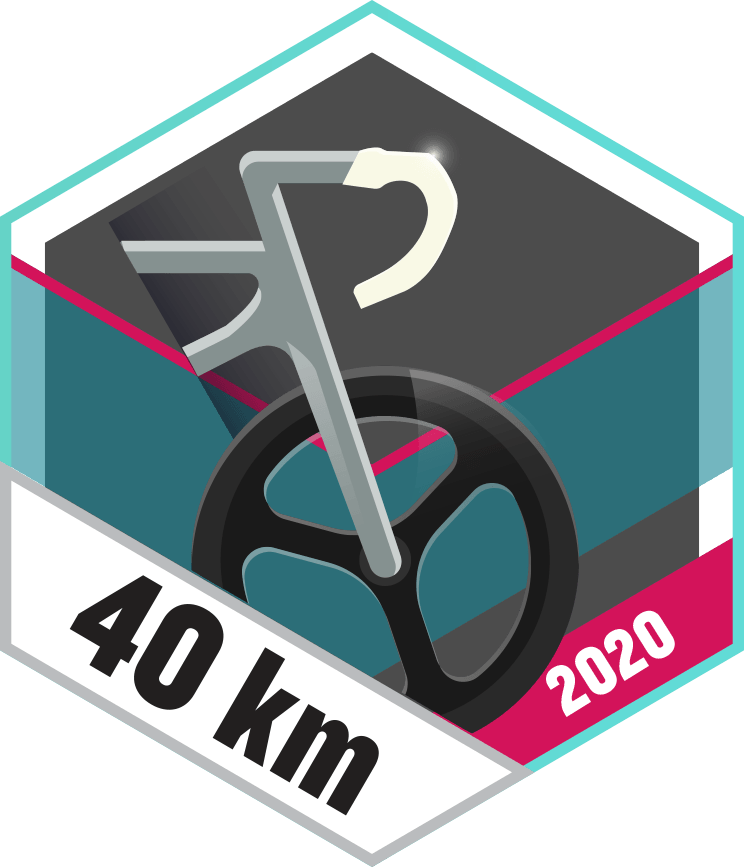 40 Kilometer am Wochenende im Juli