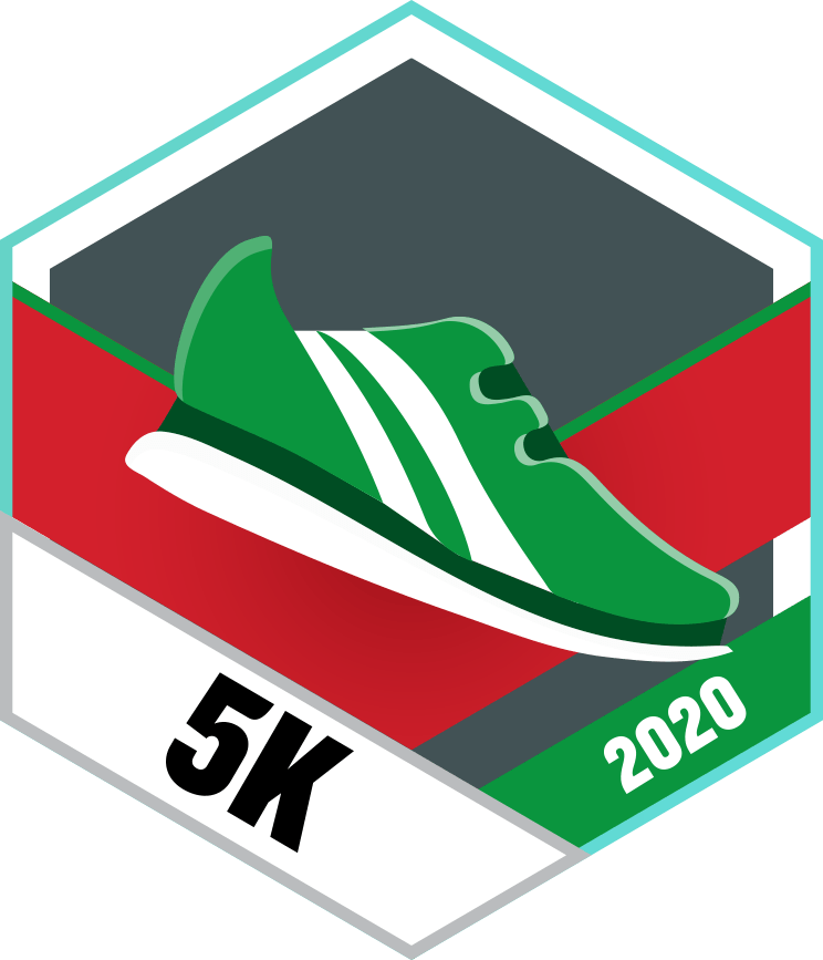 5 Kilometer am Wochenende im Dezember