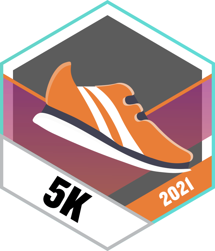 5 Kilometer am Wochenende im Februar