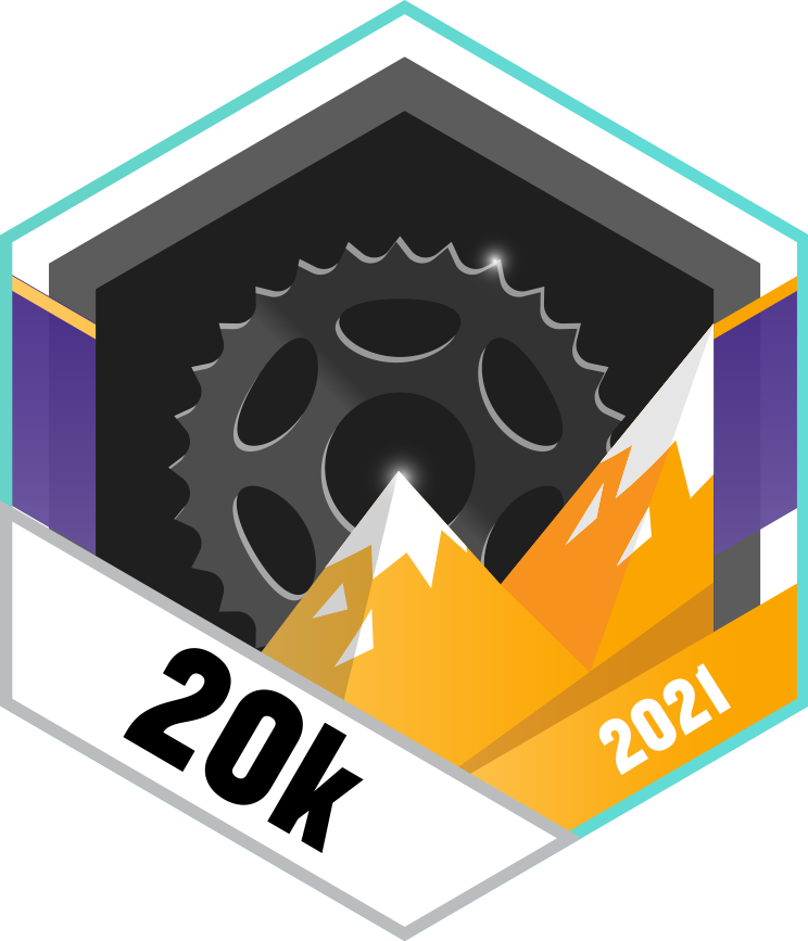 Hoch hinaus beim Radfahren im Juni