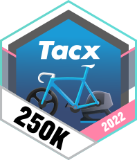 250 km bei Tacx-Touren