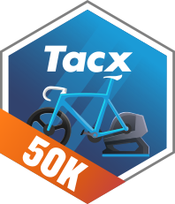 Tacx-Tour über 50 Kilometer