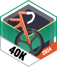 40 Kilometer am Wochenende im April