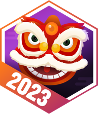 Abend vor dem Mond-Neujahr 2023