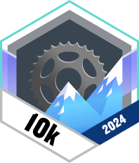 Hoch hinaus beim Radfahren im November