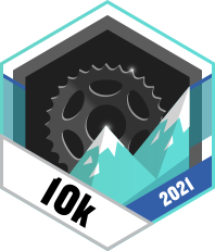 Hoch hinaus beim Radfahren im Dezember