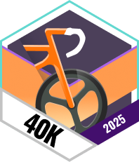 40 Kilometer am Wochenende im Juli