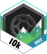 Hoch hinaus beim Radfahren im März