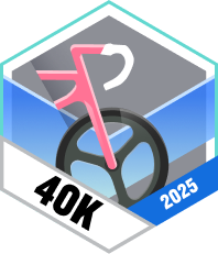 40 Kilometer am Wochenende im Januar