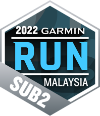 Garmin Asia Run Series 2022 - Malaysia Marathon - Unter 2 Stunden