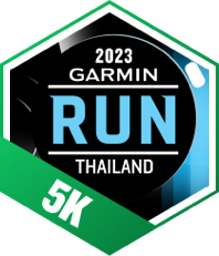 Garmin Run 2023 - Thailand 5K Finisher