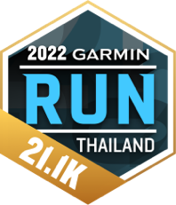 Garmin Run - Thailand 21.1K