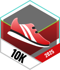 10 Kilometer am Wochenende im Dezember