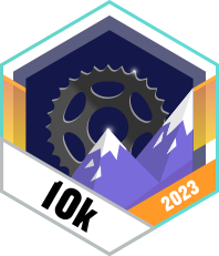 Hoch hinaus beim Radfahren im Mai