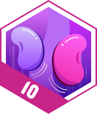 Wie eine Sprungfeder