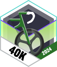 40 Kilometer am Wochenende im Februar