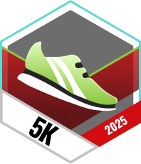 5 Kilometer am Wochenende im Dezember