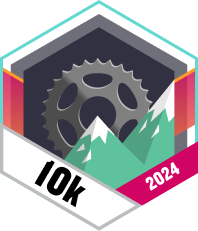 Hoch hinaus beim Radfahren im September