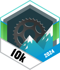 Hoch hinaus beim Radfahren im Juli