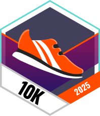 10 Kilometer am Wochenende im April