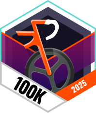 100 km ist das Ziel im April