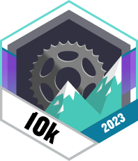 Hoch hinaus beim Radfahren im November