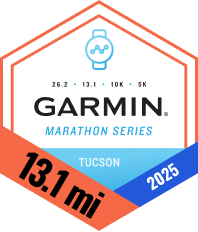 Garmin Marathon Series Tucson Half Marathon 2025