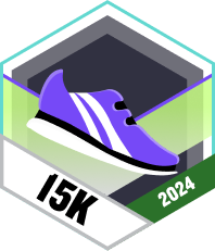 15 Kilometer im Februar